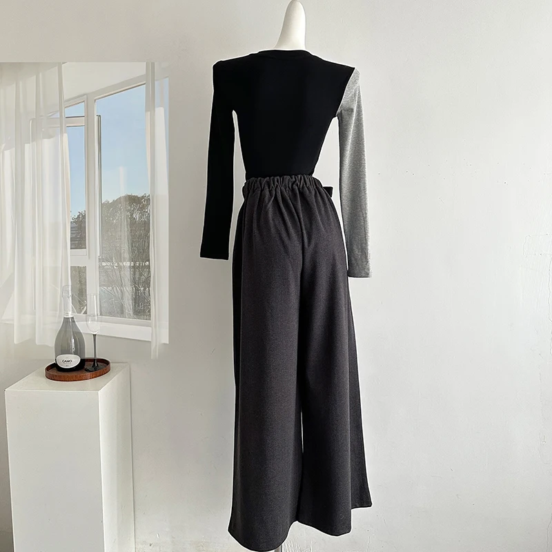 LUZHEN персонализированные тонкие футболки с открытым дизайном High Street и одним