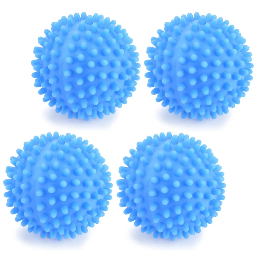 

Синие многоразовые шарики из ПВХ для сушки белья, шарики для стирки, сушки, размягчения ткани, шарики для дома, инструменты для уборки одежды