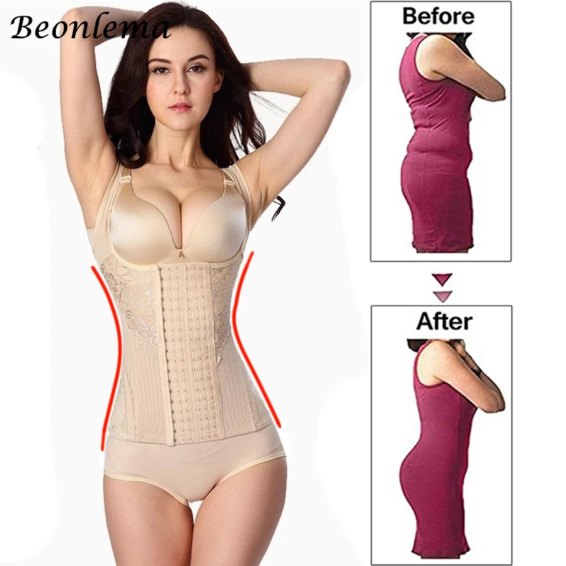 

Сетчатый дышащий топ с открытым бюстом, корректирующий жилет, облегающее белье для похудения, женская корректирующая одежда для плоского ж...