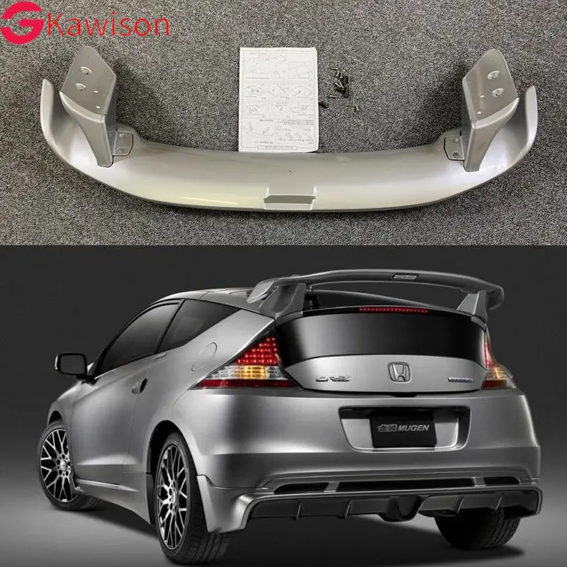 Для Honda CRZ CR-Z ZF1 MU Style ASB задний спойлер багажника диффузоры для губ накладные