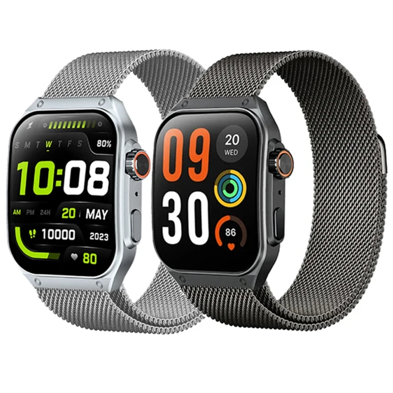 Магнитный ремешок для смарт-часов Haylou Watch S8 металлический браслет R8 /Watch 2 Pro /GST Lite