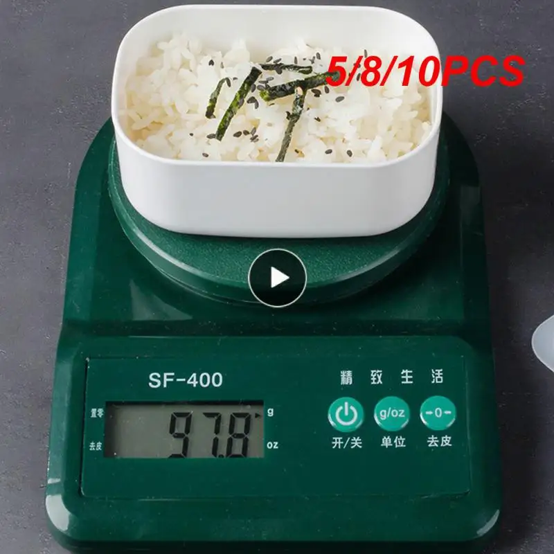 

5/8/10PCS Organizer Lunch Box Water Bottle Kitchen Food Home Storage Box Storage Organizer