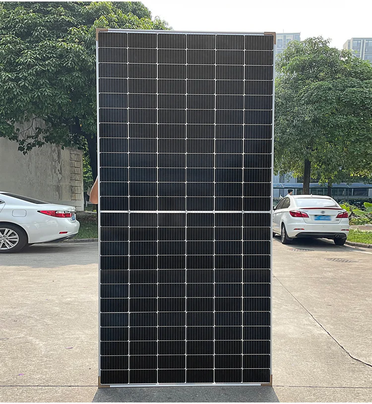 Полуэлементные Mono Perc стеклянные фотоэлектрические PV-модули 550 Вт солнечные