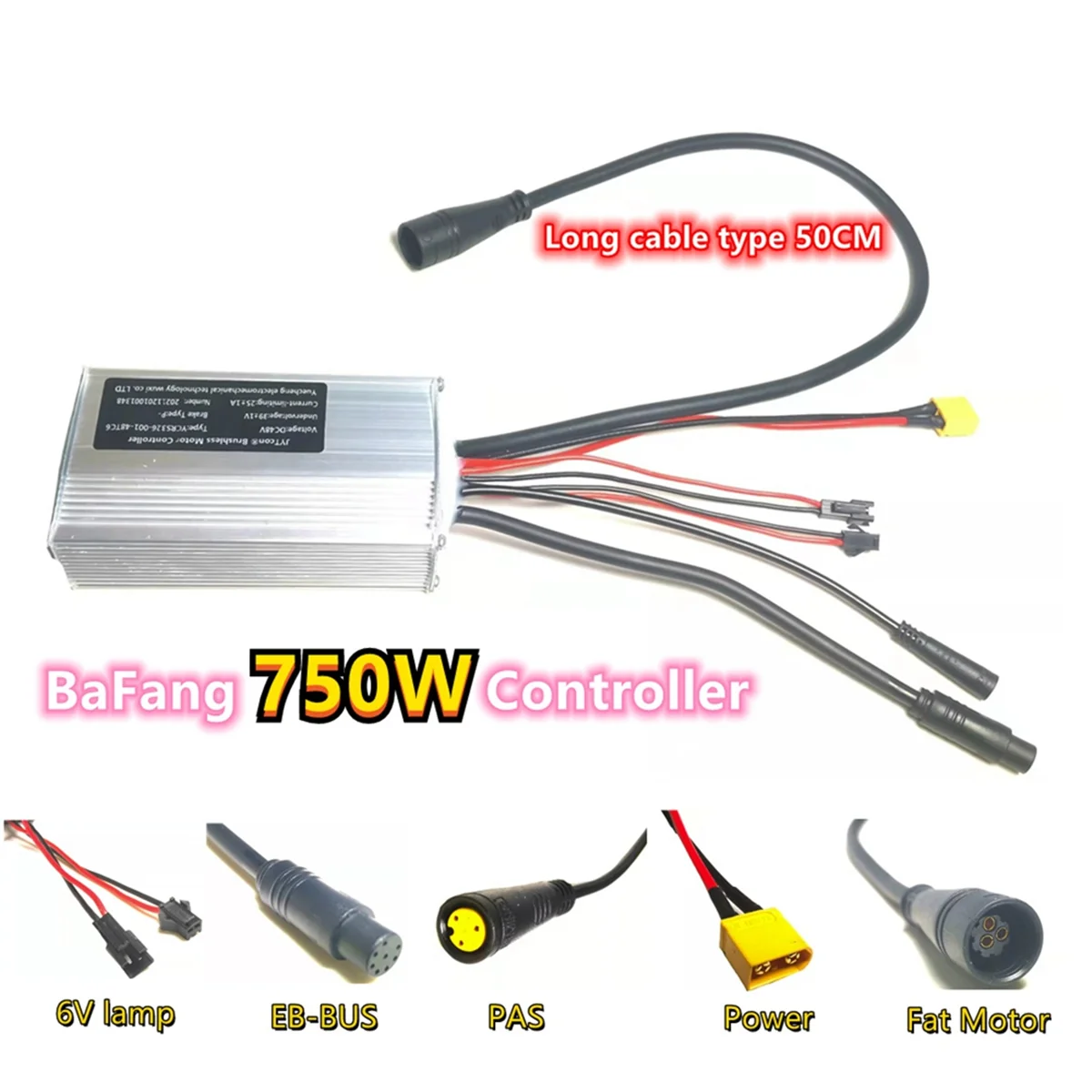 Для BAFANG G060 средний двигатель 48 В 750 Вт контроллер концентратор двигателя Super 73