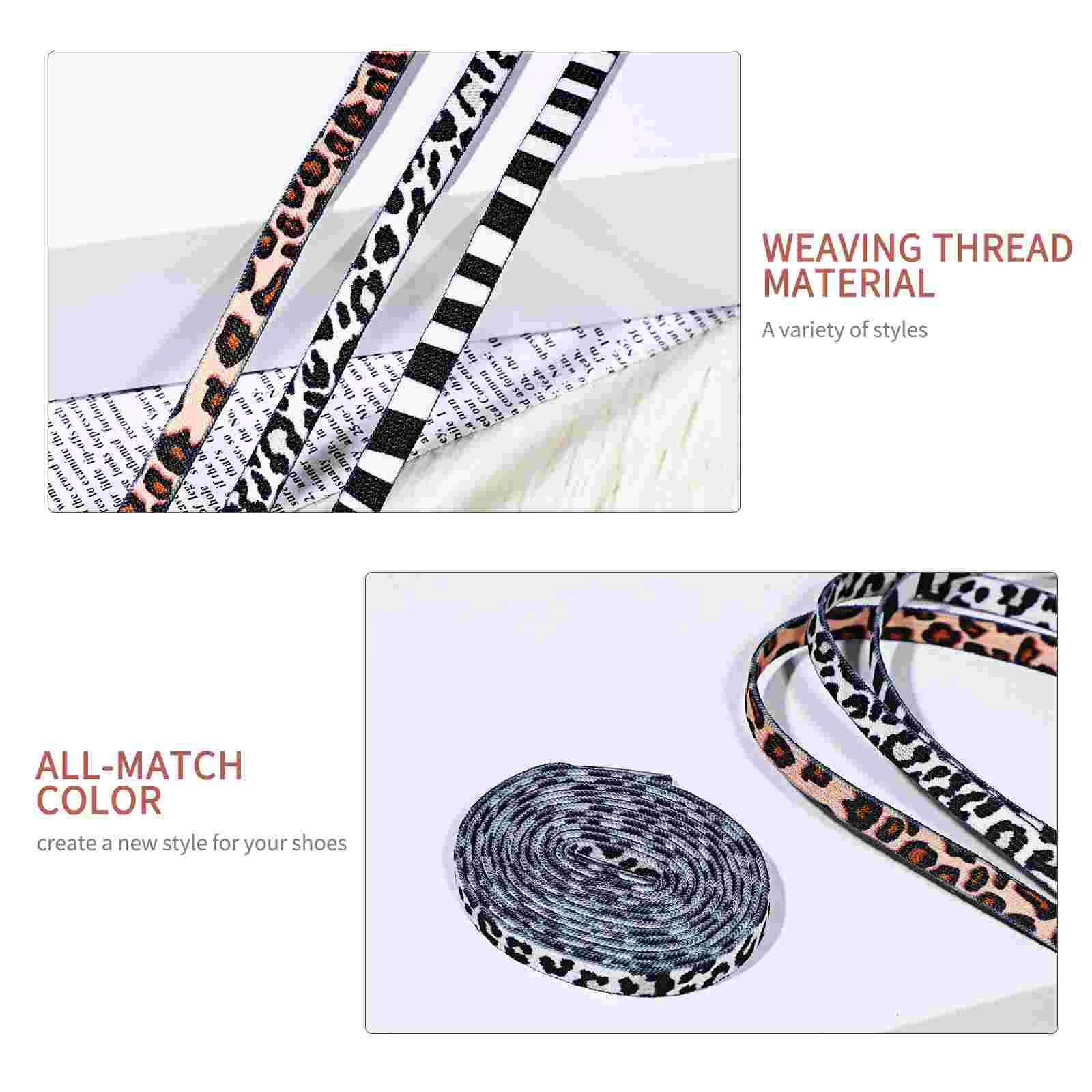 Shoelace Ties String Flat Sneaker Shoelaces Unisex Cords Causal Thick Black Boots