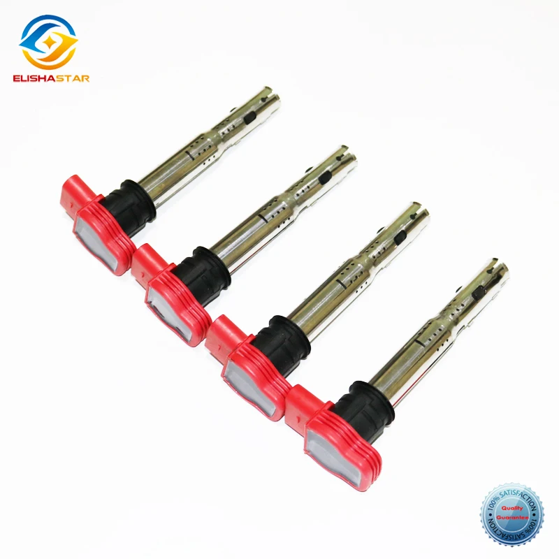 

4PCS Car Ignition Coil For VW Jetta Golf Passat Tiguan CC For Audi A3/4/5/6/7/8 TT Q3/5 R8 OEM NO. 06E905115 ABCDE 07K905715F