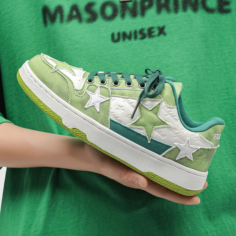 

Women Shoes Men Classic Skateboard Shoes 2023 Fashion Retro Stars Sneakers Couples Students Outdoor Sports Casual Man Shoe