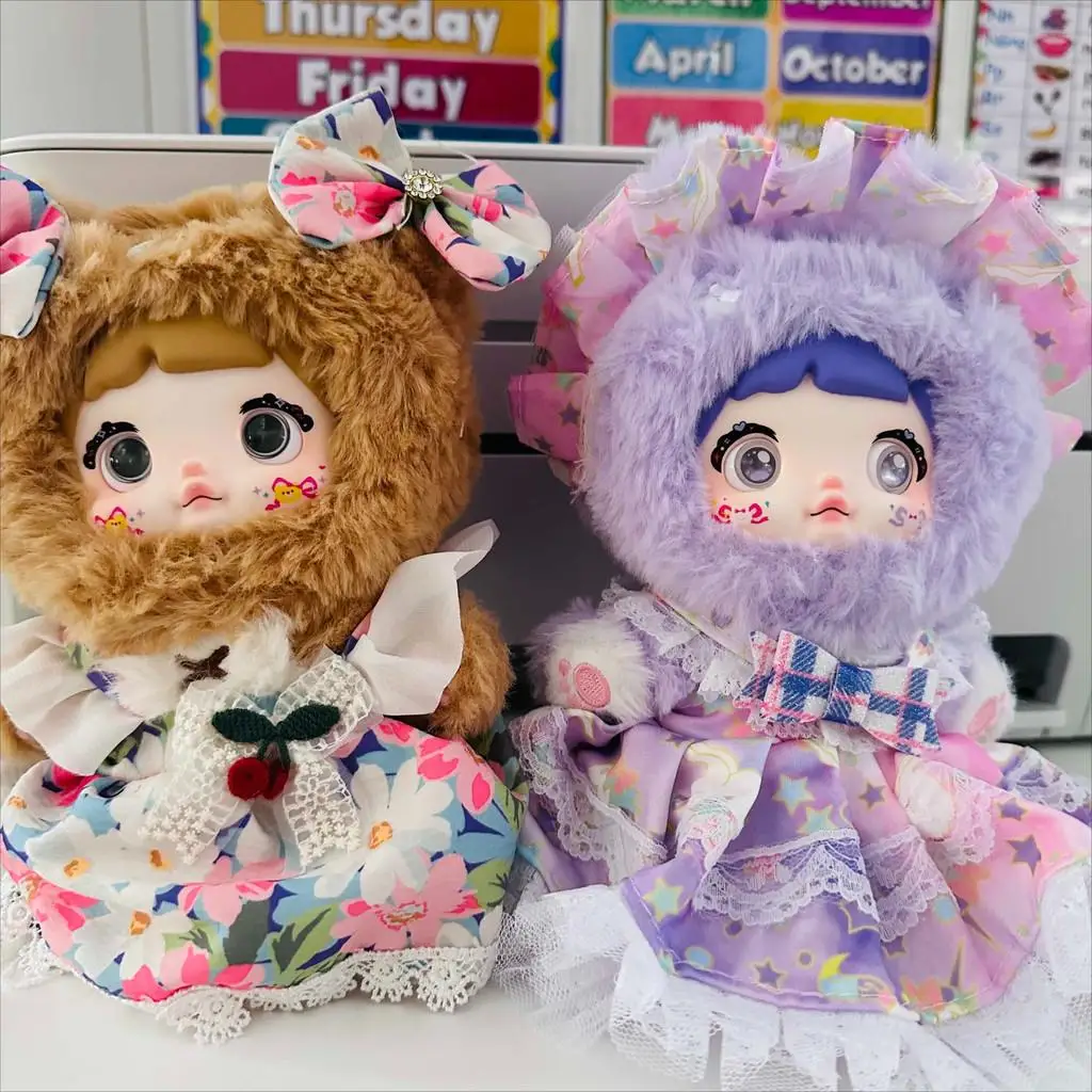 Для Nommi/20 см хлопковая кукла милое платье 20 кукольная детская одежда юбка в стиле