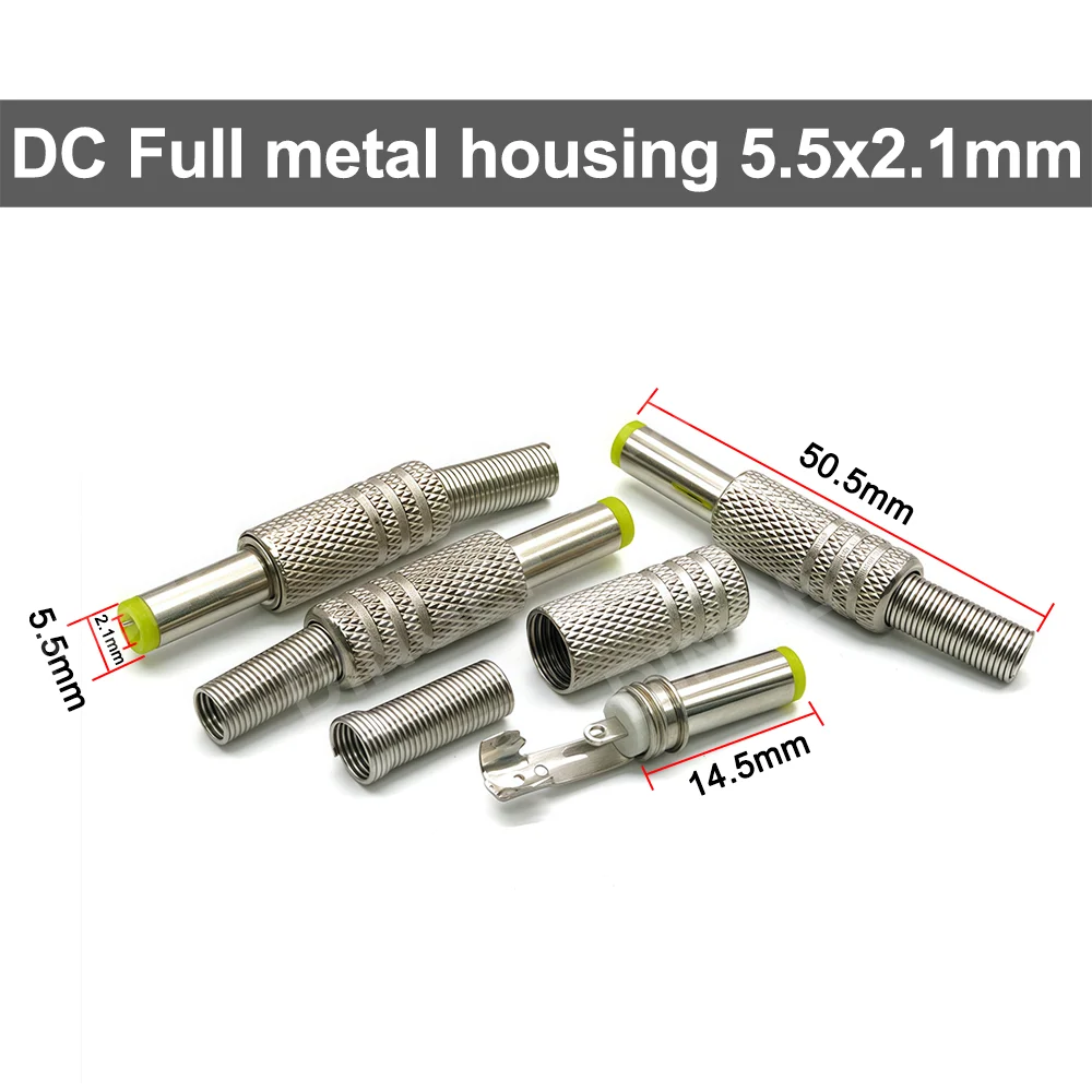 

Металлические разъемы питания DC-099 DNIGEF 5.5*2.1/5.5*2.5 мм