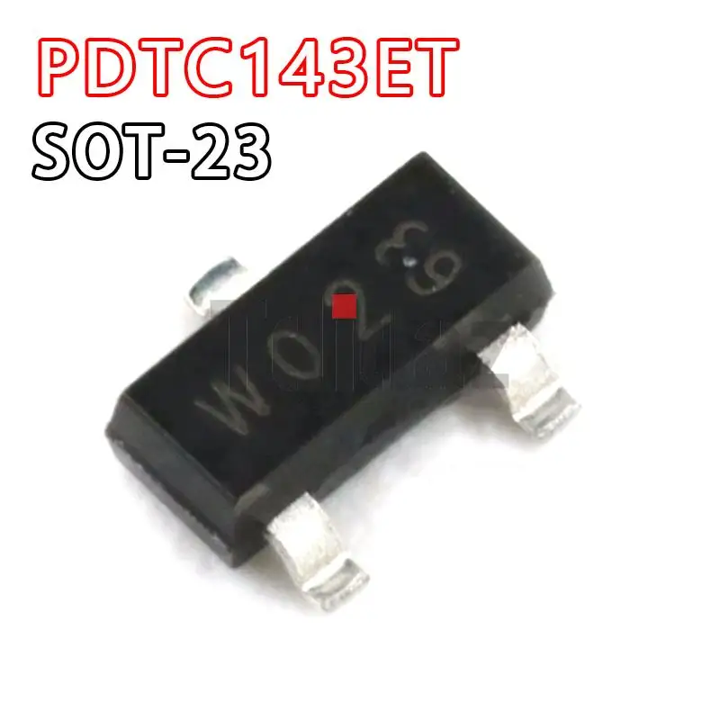 10 шт PDTC143ET SOT-23 PDTC143ET-215 PDTC143 PDTC114ET PDTC114 PDTC144ET PDTC144