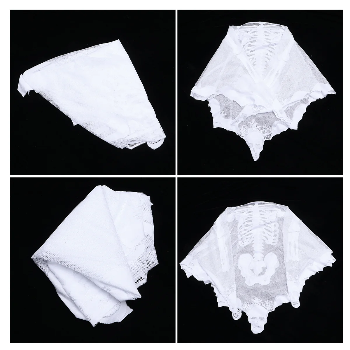 Рисунок 6 - Креативная белая кружевная шаль