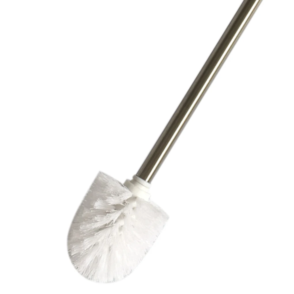 

Щетка для чистки туалета, из нержавеющей стали, с длинной ручкой, умеренная твердость щетины, легко чистить, для фотоинструмента