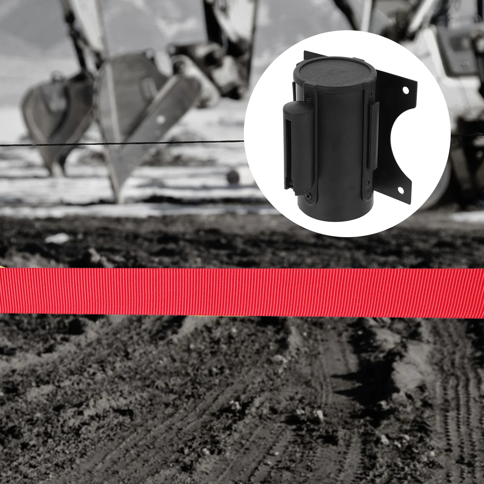 Рисунок 5 - Настенный выдвижной ременной барьер