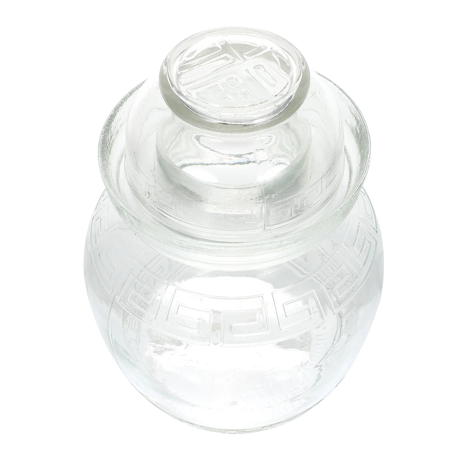 

Jar Pickle Fermentation Fermenting Storage Jars Keeper Traditional Glass Crock Clear Containers Chinese Container Food Pickling