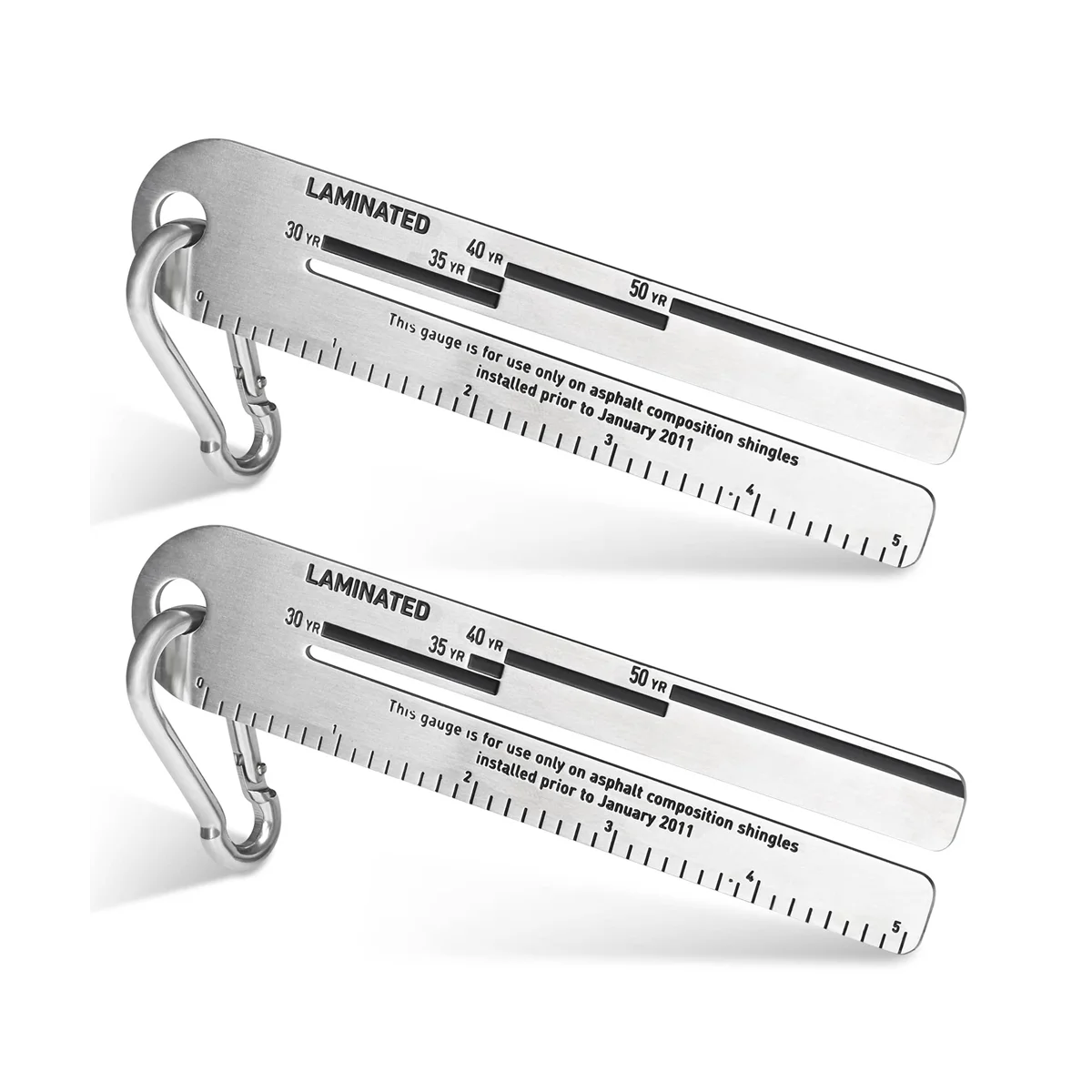 

2Pack 4/09 Shingle Gauges,Roof Pitch Gauge,Measuring Tool for Roofing Shingles, Analyzing the Thickness of Roof Tiles