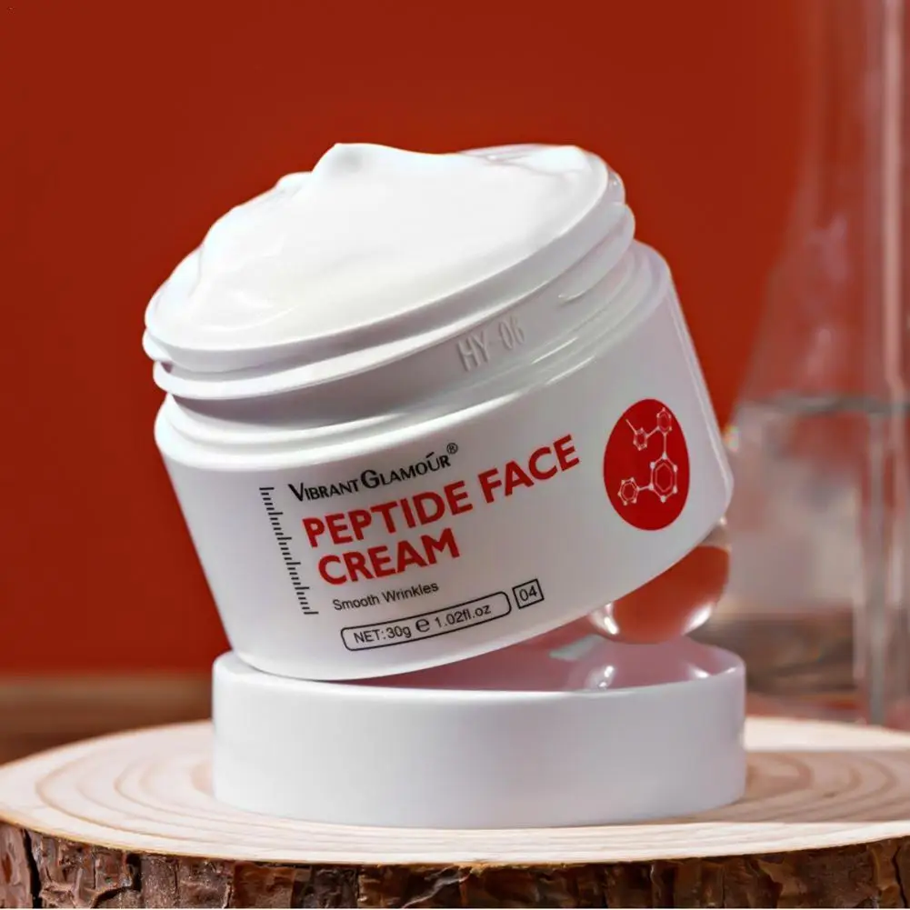 

Peptide Face Cream Anti Wrinkle Cream Lifting Anti-Aging Hyaluronic Moisturizing Acid With Serum Face 30g Repairing Polypep K4K5