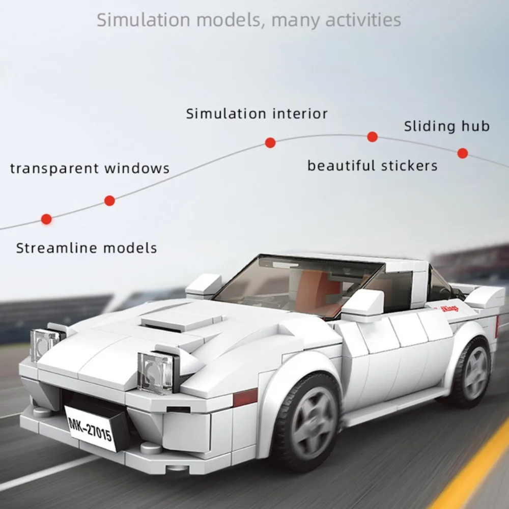 Mold King RX-7FC35 Акриловый Дисплей Гоночный Автомобиль Строительная Игрушка Модель