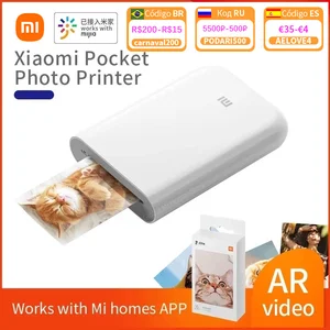Портативный карманный мини-принтер Xiaomi mijia AR 300 точекдюйм