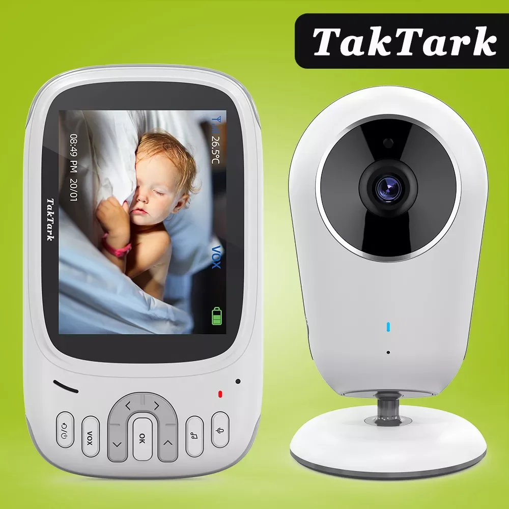 

3.2 Inch Wireless Video Baby Monitor Night Vision Security Camera Babyphone Intercom Temperature Monitoring Babysitter Nanny