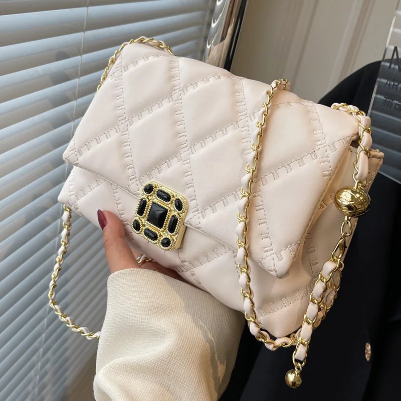 

Luxury Women Brand Handbags for Women's Bag Ladies Hand Bags Purses and Handbags Luxury Designer Handbag 2022 Trend Navy Blue
