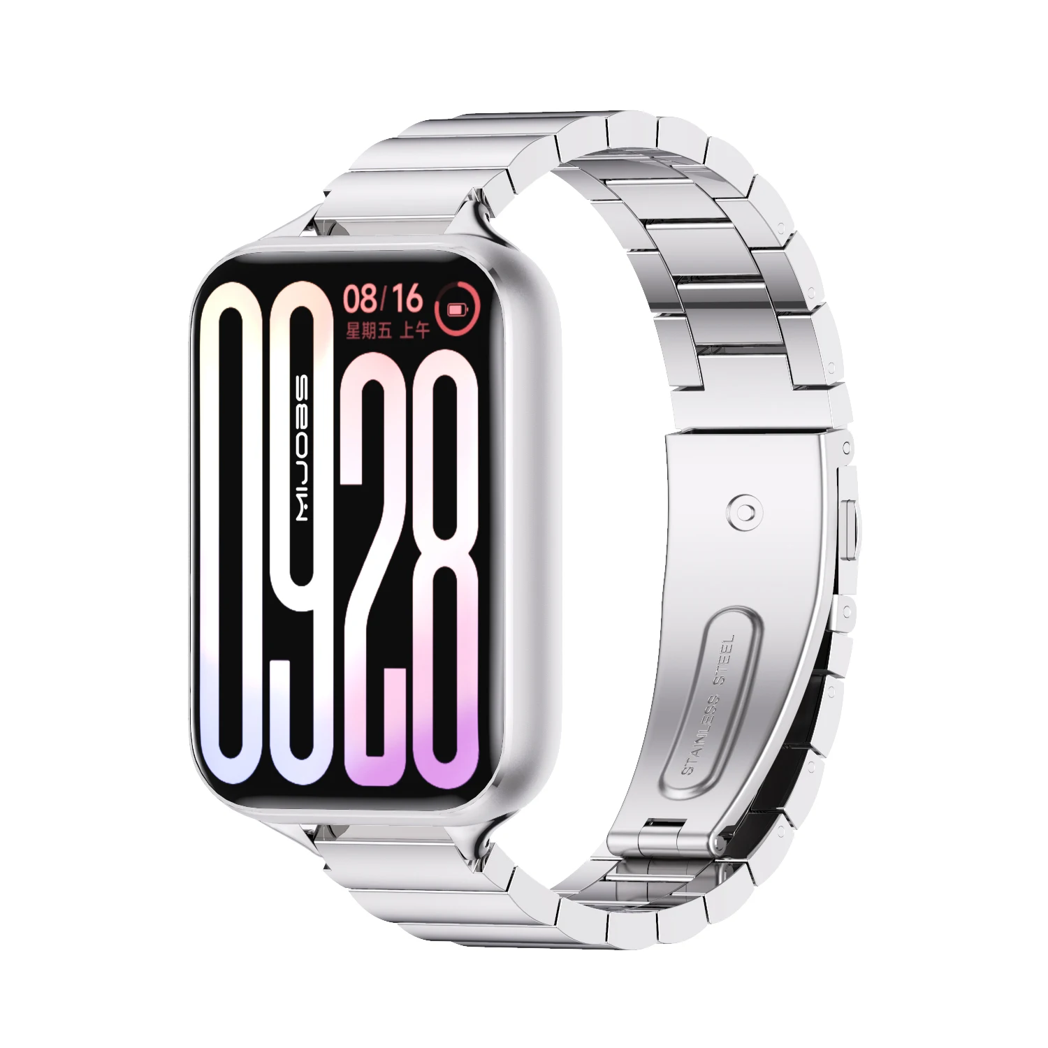 Металлический ремешок для Mi Band 10 Pro 9 Pro, браслет для Mi Band 8 Pro, ремешок для Xiaomi Smart Band 9 Pro, браслет из нержавеющей стали (art.: 3920da9f8186d) - 3920da9f8186d