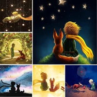 5d diy diamond painting anime the little prince full square rhinestones masaic cross stitch embroidery picture