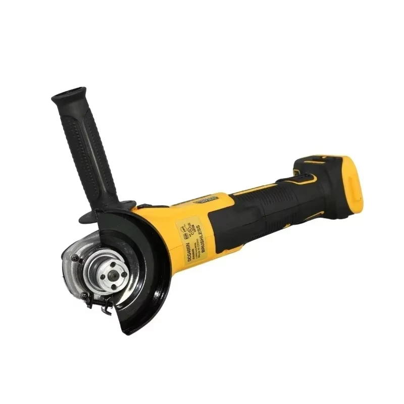 Фото DEWALT DCG405 100/125 мм 18 В литиевая батарея бесщеточная угловая шлифовальная машина с плоской головкой голый станок режущий станок №4