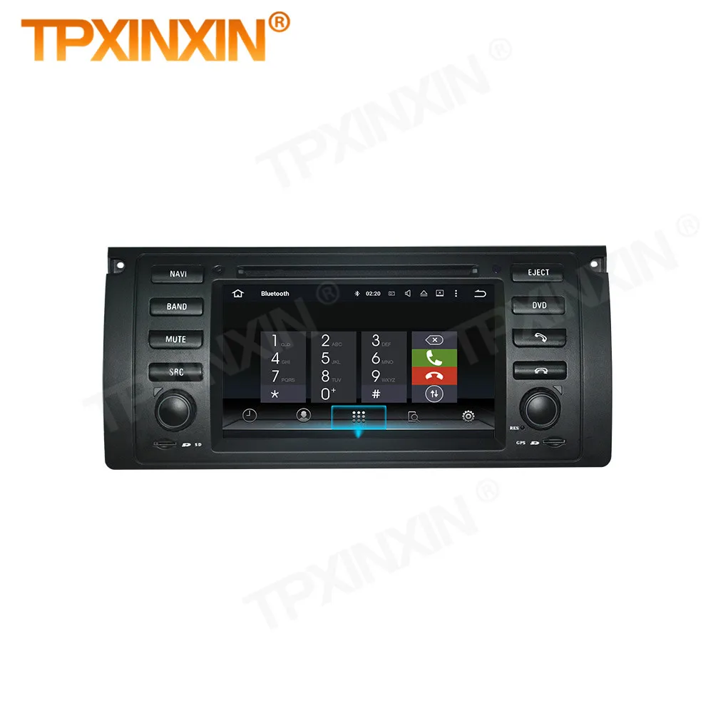 Автомобильный радиоприемник с экраном Android для BMW X5 M5 E39 1995 1996 1997 1998-2003 E53 2004 2005 2006