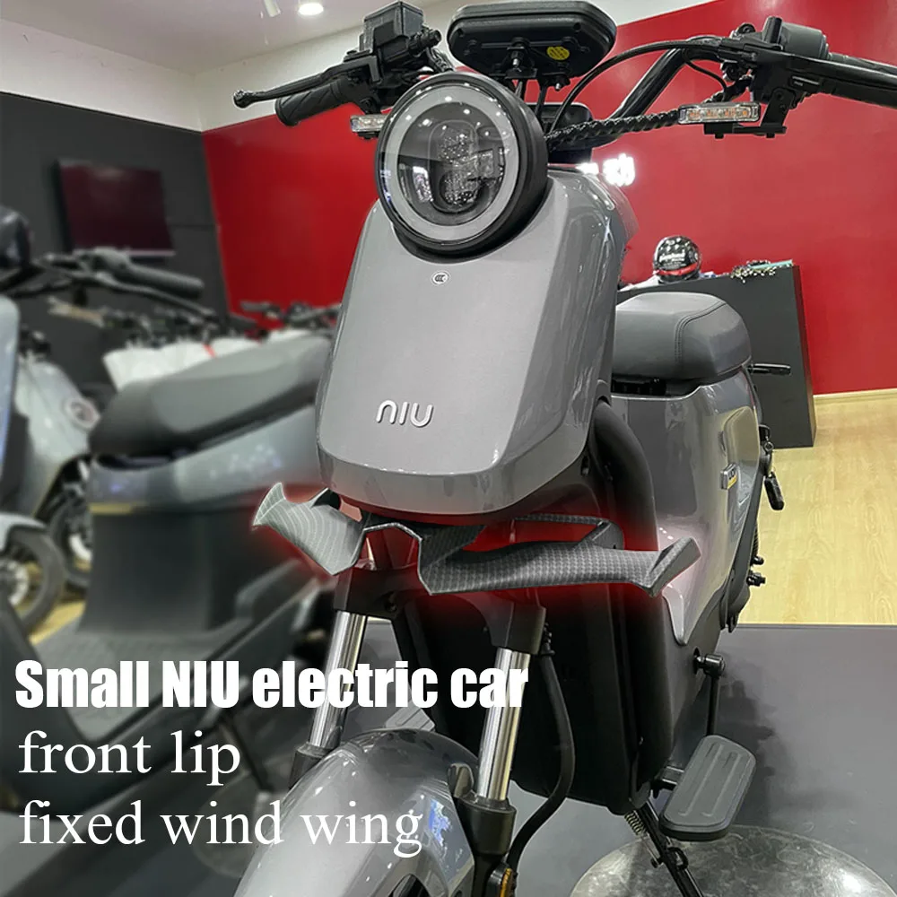 

Suitable For Mavericks U+B/UQI+ Electric Vehicle Fixed Wind Wing Front Wind Wing Front Deflector Retro Decoration Modification a