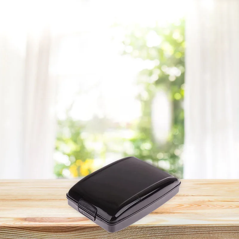 Модный мужской алюминиевый кошелек с защитой от кражи держатель для кредитных