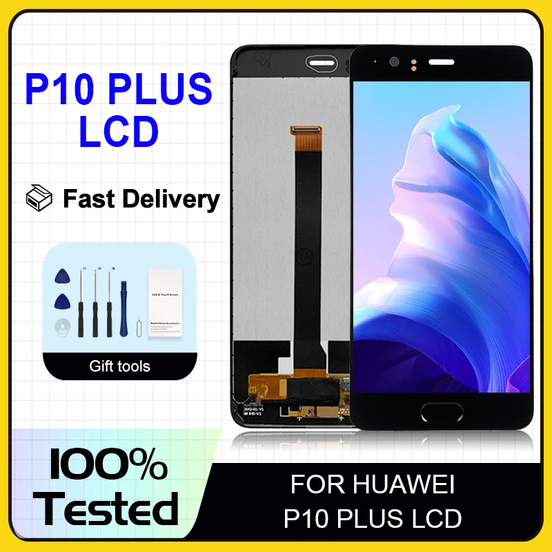 

1 шт., сенсорный ЖК-экран 5,5 дюйма для Huawei P10 Plus