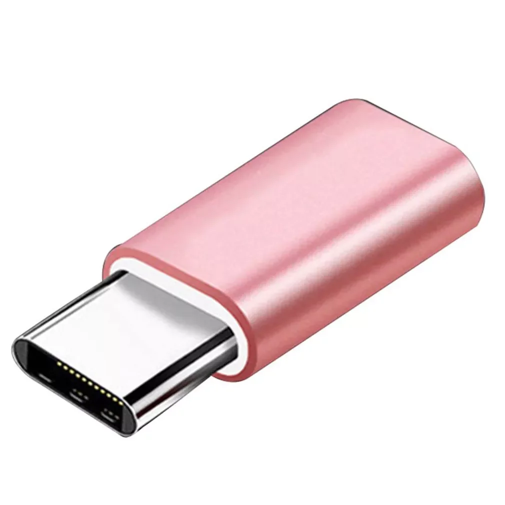 

2023New for Android Phone Transfer Head for Type-C ro Micro USB Head Aluminum Alloy Charging Line Head Smart Phones