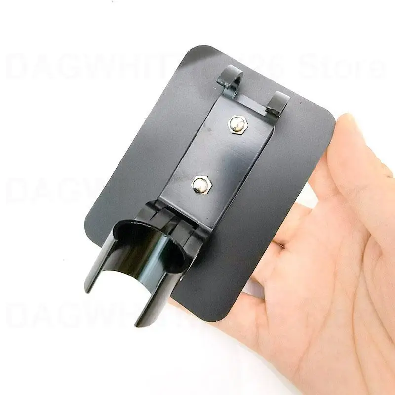 

Black Self-adhesive Shower Stand Head Holder Bracket with hook Adjustable Punch Free Bathroom Bidet Wall Mounted Accessories U26