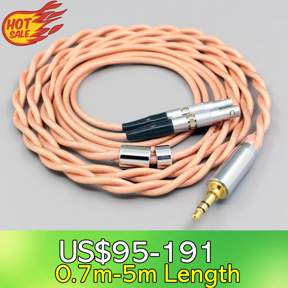 

Type6 756 core Shielding 7n Litz OCC Earphone Cable For Ultrasone Veritas Jubilee 25E 15 Edition ED 8EX ED15 2 core LN007982