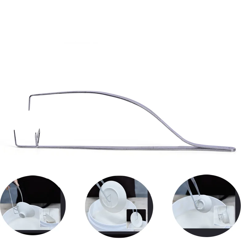 

Ceramic Tools Stainless Steel Tweezers Glaze Clamp Ceramic Dipping Glaze Blowing Clamp Bowl/plate/cup Glazing Tool Clamp