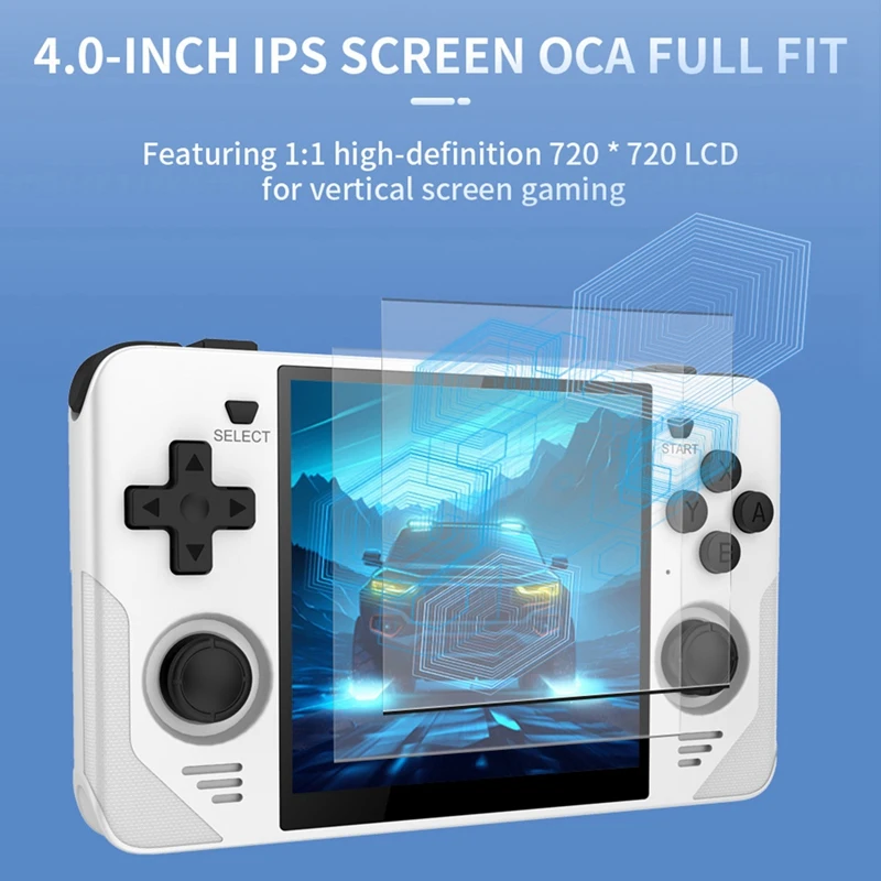 Игровая консоль в стиле ретро RGB30 4 0 дюйма 720X720 четырехъядерный процессор 5 ГГц Wi-Fi