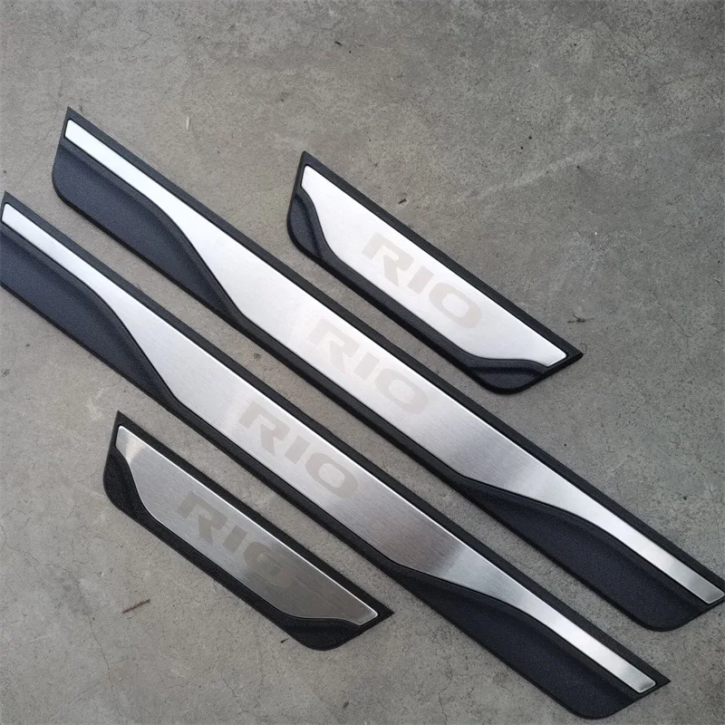 

Накладка на порог из нержавеющей стали для KIA RIO