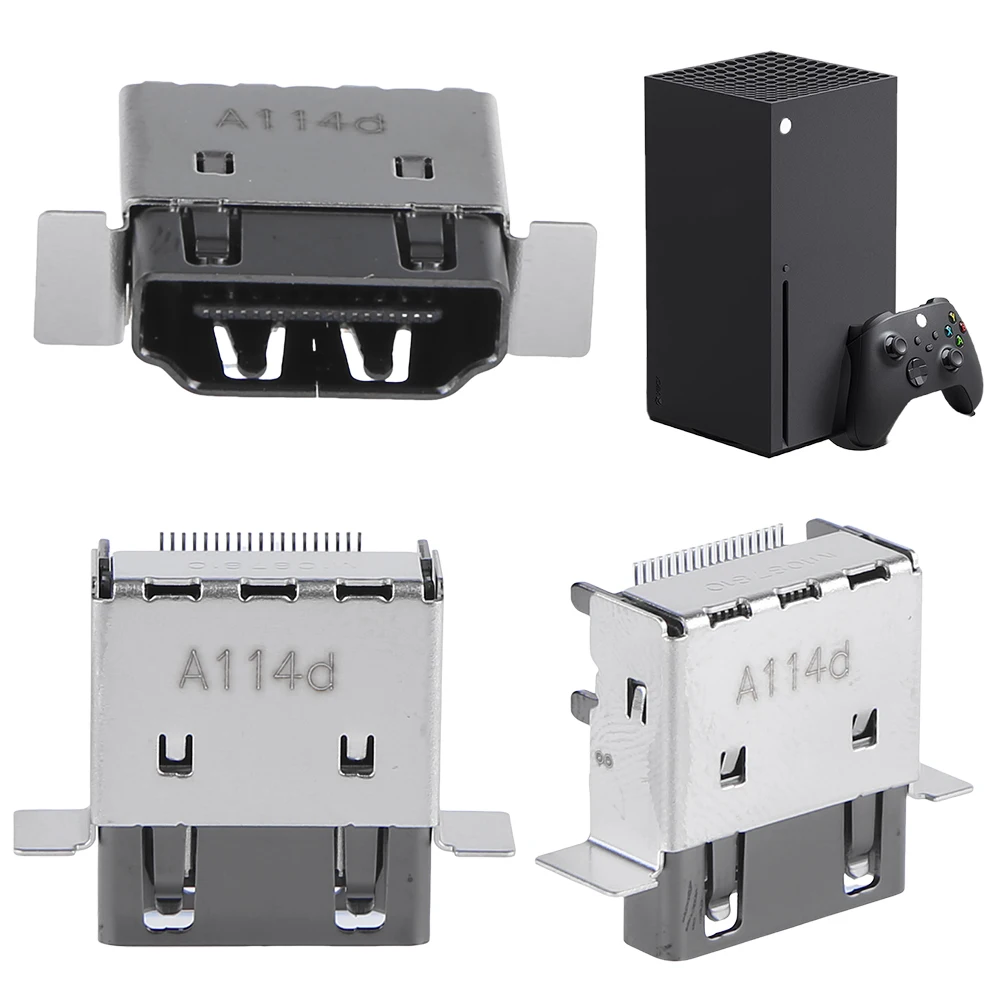 1 шт. оригинальный разъем для порта HD Microsoft XBOX серии S/X замена разъема