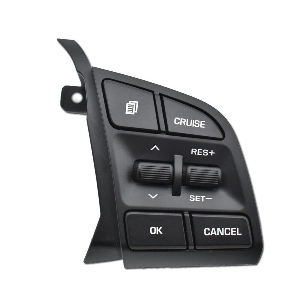 

Brand New For Hyundai For Tucson Switch Button Steering Wheel High Quality Plastic Quick Installation 96720-D3200-4X