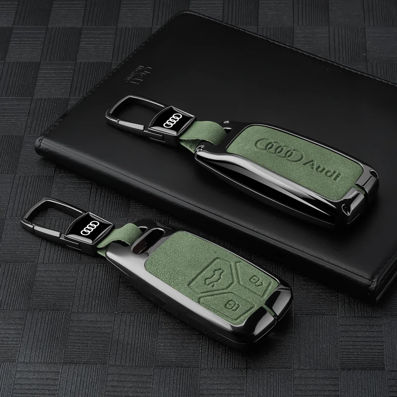 Автомобильный смарт-чехол для дистанционного ключа защитный чехол Audi A4 B9 A5 A6 8S 8W Q5