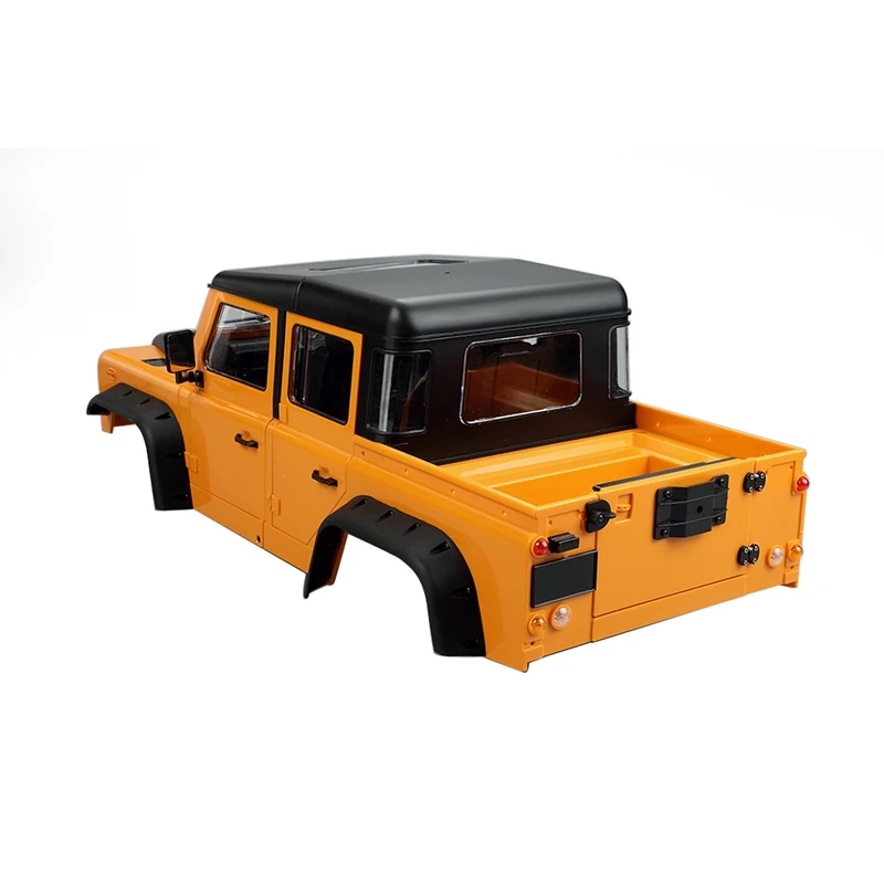 313 мм 12 3-дюймовая колесная база D130 Defender Pickup Body Shell для 1/10 RC гусеничного автомобиля