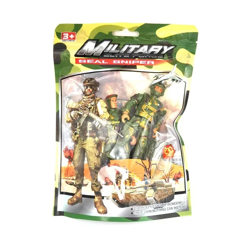 Детская Игрушечная Модель С Шарнирным Подвижным Оружием CS Anti-Terror Elite Armor Set