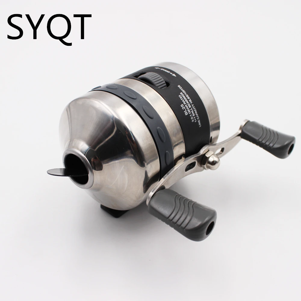 

Outdoor Hunting Competitive Fishing Reel Bl25 Speed Ratio 3.3:1 Stainless Steel Two-Hand Balance Swing Arm Fishing Wheel