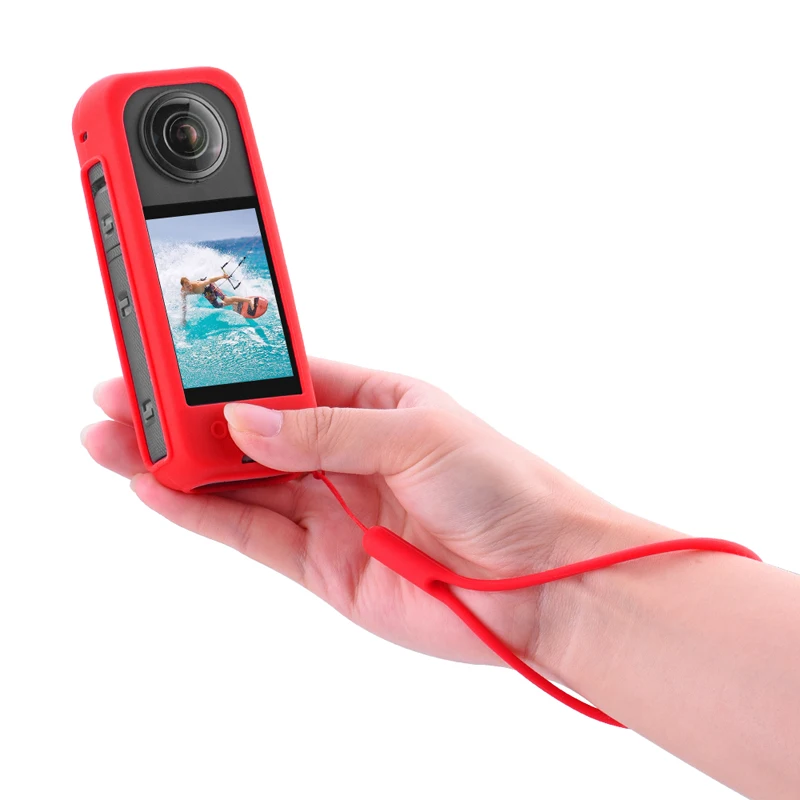 

Silicone sleeve protective cover anti-scratch and anti-scratch for Insta360 X3