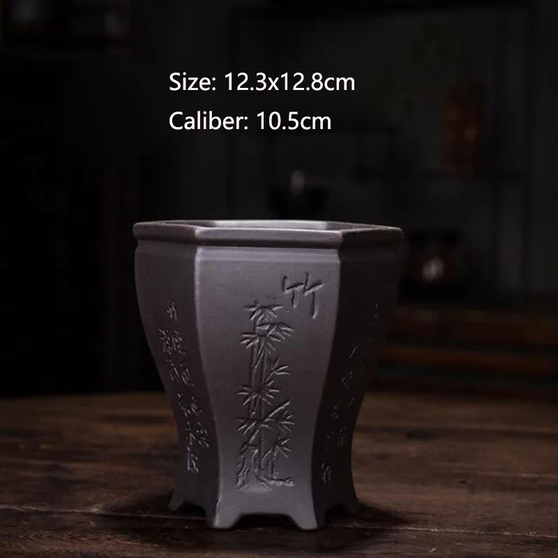 

Керамический цветочный горшок HEYYES китайского стиля