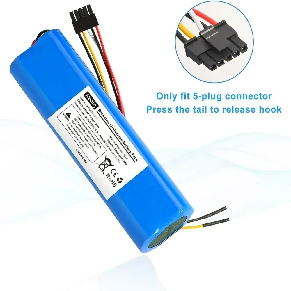 Литий-ионный аккумулятор для робота-пылесоса CECOTEC CONGA 3090 3091 3092 запасные