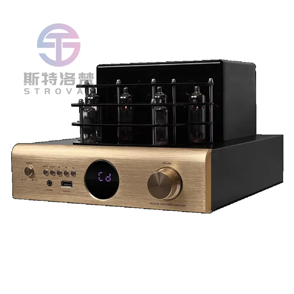 Фото Аудиосистема BT5.0 USB DAC ARC 5 Star для караоке, 2.0-канальный усилитель мощности на 6 лампах №1