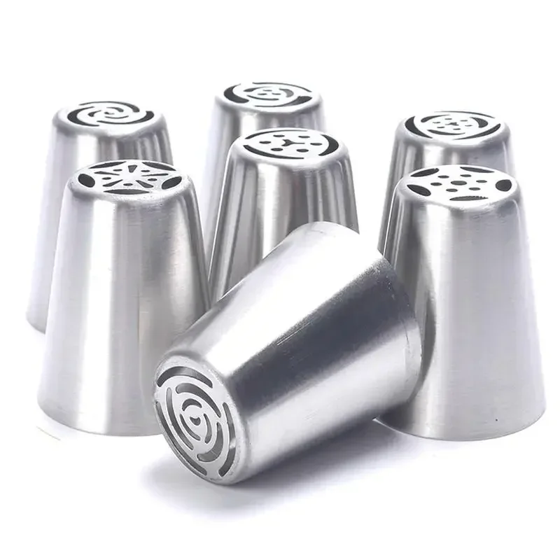 7 шт. русские насадки для глазури-тюльпана розы кондитерские инструменты