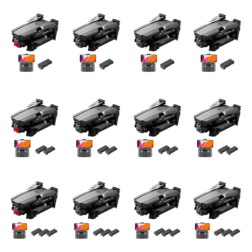 

Dual Cameras Height Helicopter Toys Camera Altitude Hold Foldable Quadcopter with Battery RC Drone Toys