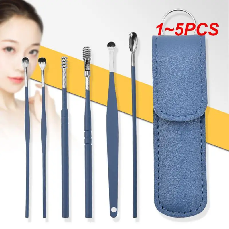 

Stainless Steel Ear Picking Tool Ear Cleaner Wax Pickers Earpick Wax Remover Curette Ear Pick Cleaner Kit Spoon Ear Care